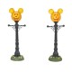 Disney Village By D56 - Mickey's Pumpkintown Street Lights