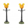Disney Village By D56 - Mickey's Pumpkintown Street Lights