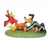 Disney Village By D56 - Donald & Pluto's Tussle Figurine