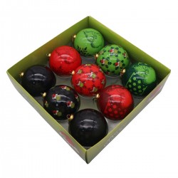 The Grinch - Bauble Box 9 Pcs