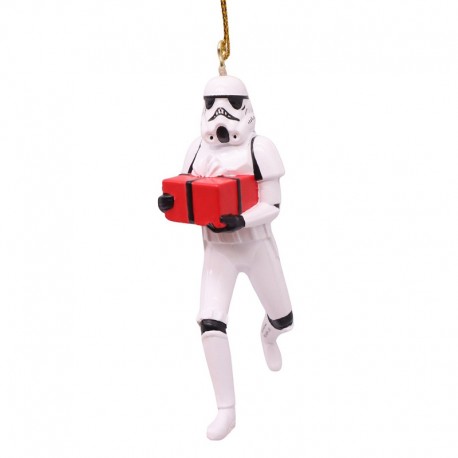 Star Wars - Stormtrooper with Present Hanging Ornament