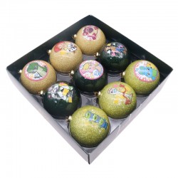 Disney Toy Story - Kerstballenset 9 pcs