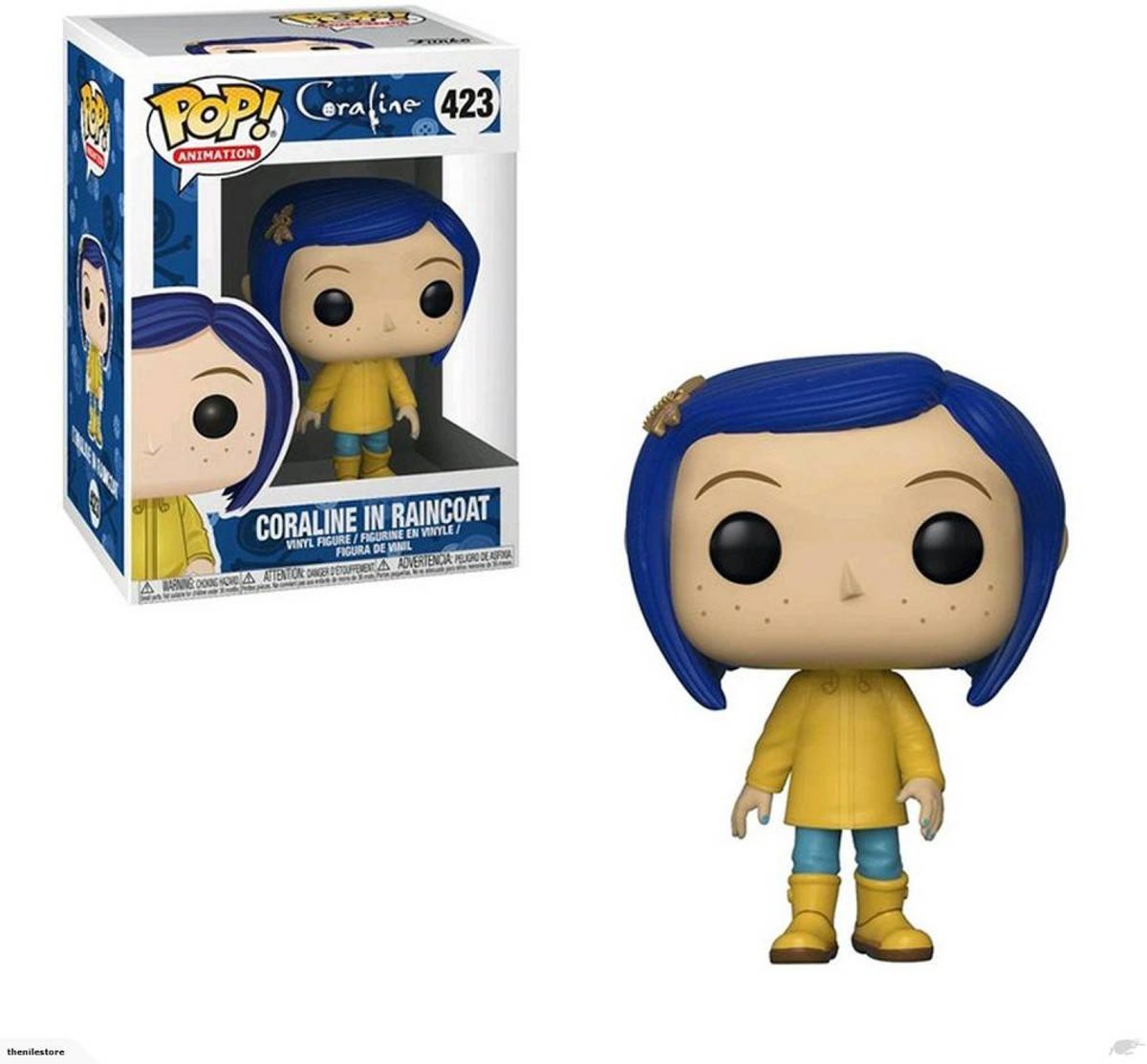 Funko Pop 423 Coraline In Raincoat 