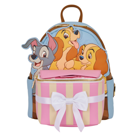 Loungefly Lady and the Tramp Exclusive Puppies Pop-Up Mini Backpack