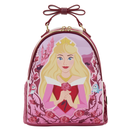 Loungefly Sleeping Beauty Exclusive Princess Aurora Roses Mini Backpack