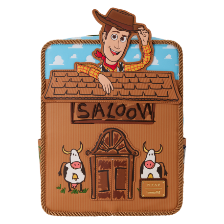 Loungefly Toy Story 30th Anniversary Woody Saloon Mini Backpack