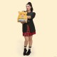 Loungefly Harry Potter Exclusive Crookshanks & Scabbers Cosplay Plush Mini Backpack