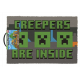 Minecraft (Creepers Need Hugs) Coir Doormat 40X60