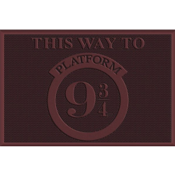 Harry Potter Doormat Platform 9 3/4 40 x 60 cm