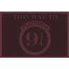Harry Potter Doormat Platform 9 3/4 40 x 60 cm