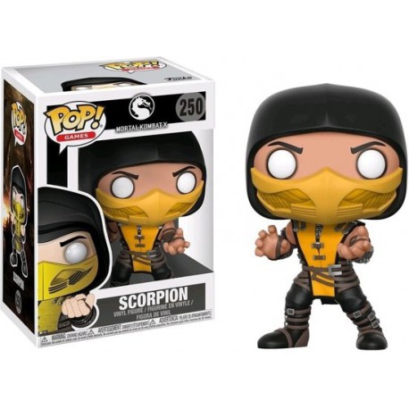 Funko Pop 250 Scorpion, Mortal Kombat