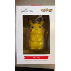 Hallmark - Pikachu Glass Ornament