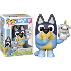 Funko Pop 2371 Bandit with Unicorse, Bluey