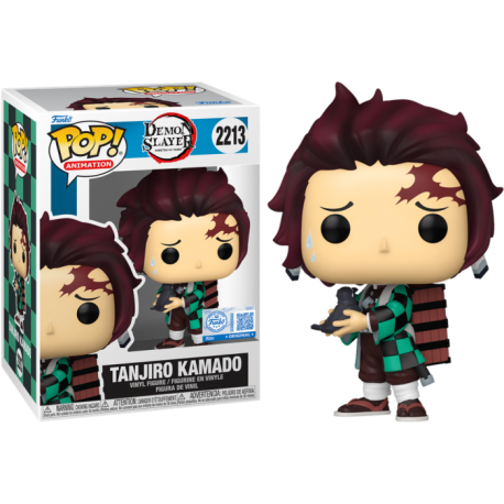 Funko Pop 2213 Tanjiro Kamado with Crow (Excl.), Demon Slayer