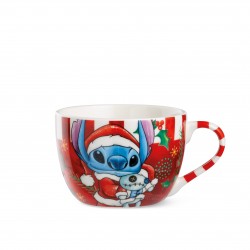Disney Home - Stitch Red Christmas Breakfast Mug