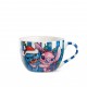 Disney Home - Stitch & Angel Blue Christmas Breakfast Mug