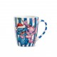 Disney Home - Stitch & Angel Blue Christmas Mug
