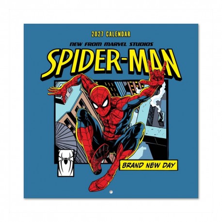 Spider-Man Wall Calendar 2027 30 x 30 cm
