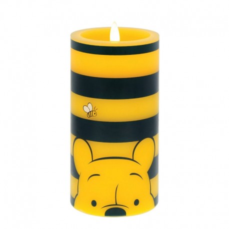 Disney Home Fragrance - Winnie The Pooh Striped LED Candle
