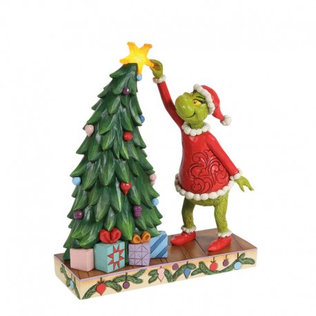 The Grinch By Jim Shore - Special Edition Grinch Pulling Star