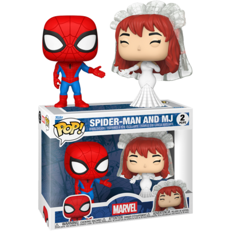 Funko Pop 2-Pack Spider-Man & MJ, Marvel