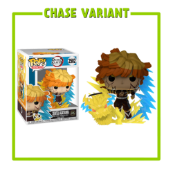 Funko Pop 2502 Zenitsu Agatsuma (Chase)(Premium), Demon Slayer