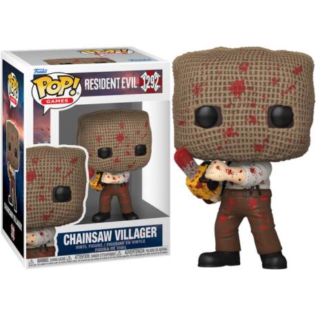 Funko Pop 1292 Chainsaw Villager, Resident Evil
