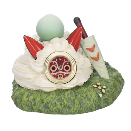 Table Clock San’s Mask & Kodama - Princess Mononoke