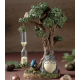 Hourglass Diorama Camphrier & Totoros - My Neighbor Totoro
