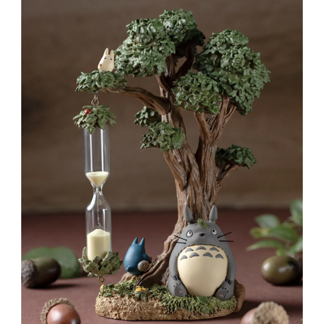 Hourglass Diorama Camphrier & Totoros - My Neighbor Totoro