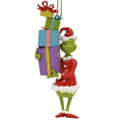 The Grinch - The Grinch with Presents Hanging Ornament