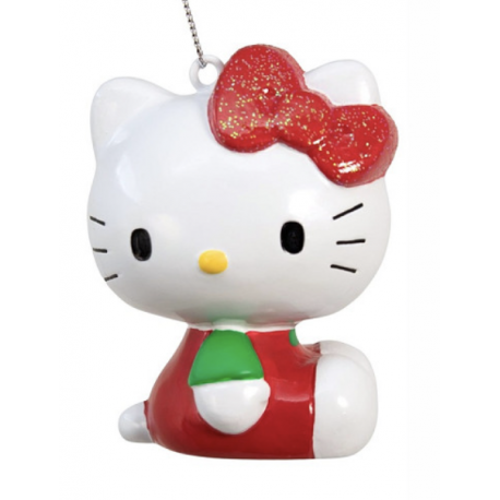 Hello Kitty Sitting Hanging Ornament