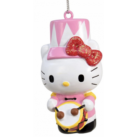 Hello Kitty Drums Hanging Ornament