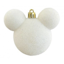 Disney - Mickey Mouse Ear Bauble (White)