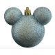 Disney - Mickey Mouse Ear Bauble (Metallic Green)