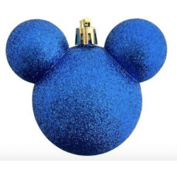 Disney - Mickey Mouse Ear Bauble (Blue)
