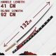 One Piece - Trafalgar Law Sword Brown Handle 132cm