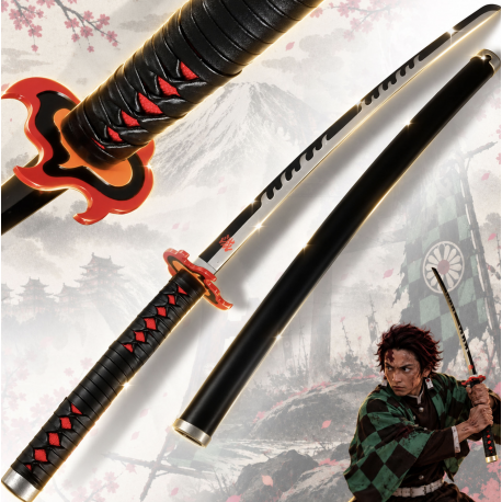 Demon Slayer: Kimetsu no Yaiba - Tanjiro Kamado Sword v2 - Fire Breath (5)