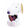 Snoopy With Britto Heart Figurine By Romero Britto