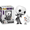 Funko Pop 1808 Jack Skellington with Zero, Nightmare Before Christmas