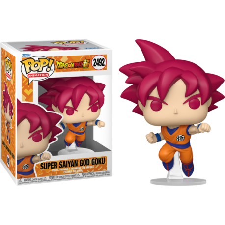 Funko Pop 2492 Super Saiyan God Goku, Dragon Ball Super