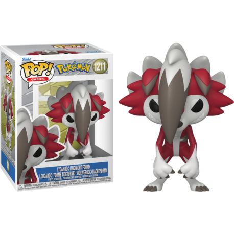 Funko Pop 1211 Lycanroc (Midnight Form), Pokemon