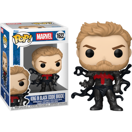 Funko Pop 1622 King in Black (Eddie Brock), Spider-Man