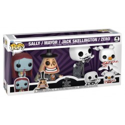 Funko Pop 4-Pack: Disney The Nightmare Before Christmas