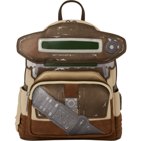 Loungefly Star Wars - Boushh Disguise Cosplay 10" Faux Leather Mini Backpack