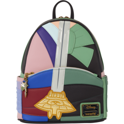 Loungefly Mulan - Ping Cosplay 10" Faux Leather Mini Backpack