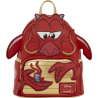 Loungefly Mulan - Mushu Glitter Cosplay 10" Faux Leather Mini Backpack