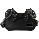 Loungefly Disney - Minnie Mouse Studs & Chains 4" Faux Leather Crossbody Bag