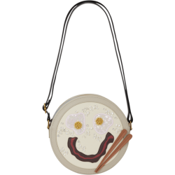 Loungefly Mulan - Congee Smiley Face Rice Porridge 9" Faux Leather Crossbody Bag