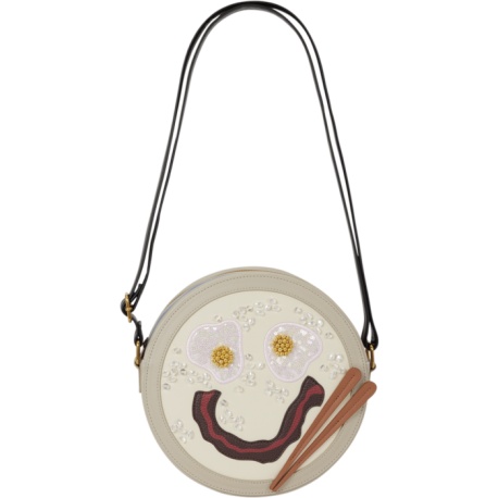 Loungefly Mulan - Congee Smiley Face Rice Porridge 9" Faux Leather Crossbody Bag